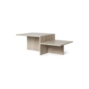 Distinct Coffee Table - Travertine