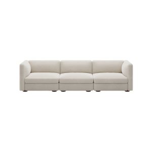 Coda Modular Sofa Configuration 4 - Upholstery Drake 002 Spacedust