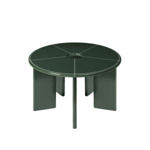 Deya Dining Table Ø120 - Dark Green