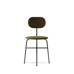 Afteroom Plus Dining Chair - Black Steel/Upholstery (Champion 035 (Green), JAB)