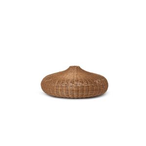 Braided Lamp Shade - Natural Disc
