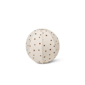 Dots Embroidered Textile Lampshade