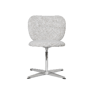 Rico Chair Swivel - Soft Boucle, Off-white/Sand