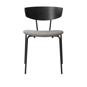 Herman Dining Boucle - Black/Sand