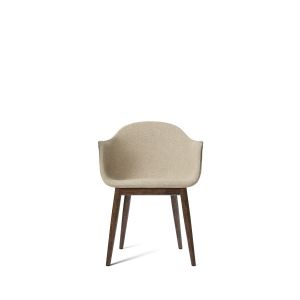 Harbour Dining Chair - Dark Stained Oak Base/Upholstery ( Boucle 02)