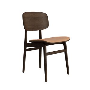 NY11 Chair - Dark Smoked Oak/Sorensen Leather/Dunes Camel 21004