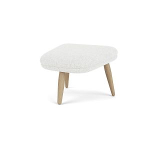 Oda Ottoman - Natural Oak/Upholstery (Hallingdal 65 0110)