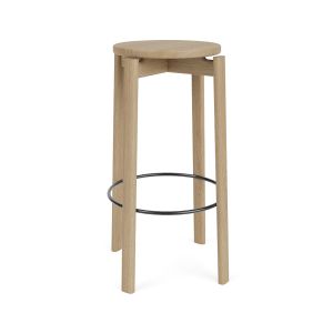 Passage Bar Stool - Natural Oak/Black