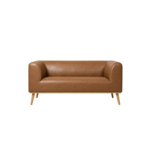 Field Sofa 2-Seater -   Light Oak Legs, Upholstery Nube 25