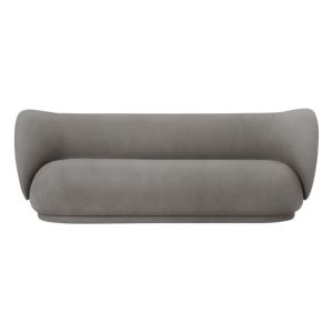 Rico Sofa - 4-Seater - Brushed Grey