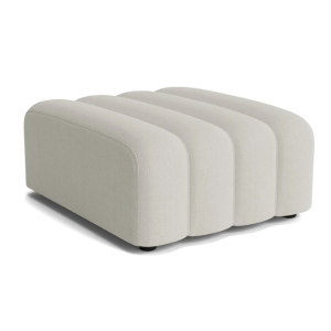 Studio Outdoor Ottoman Fully Upholstered - Savane Whisper