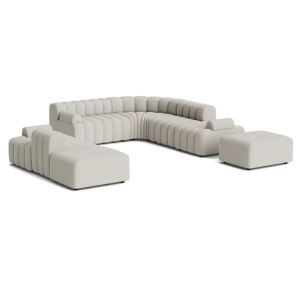 Studio Sofa Setup 5 Outdoor - Savane Whisper