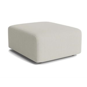 Studio Ottoman Classic Fully Upholstered Outdoor - Savane Whisper