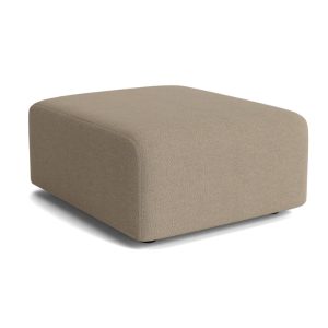 Studio Ottoman Classic Fully Upholstered Outdoor - Savane Coconut