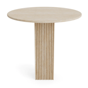 Soho Side Table - Travertine