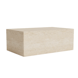 Cubism Coffee Table Large - Travertine