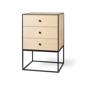 Frame Sideboard 49, 3 Drawers - Oak