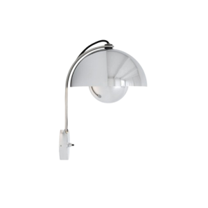 Flowerpot Wall Lamp VP8 - Chrome-Plated