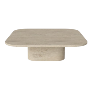 Eida Coffee Table 100 x 100 - Sand Travertine