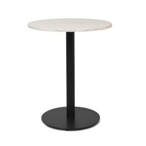 Mineral Cafe Table Bianco Curia - Black