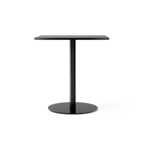 Harbour Column Dining Table 60x70 - Charcoal Linoleum
