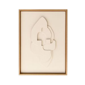 Relief in Oak Frame, Size 50x70 - Cava