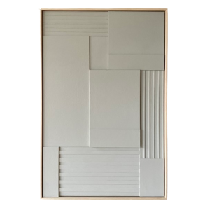 Relief In Oak Frame 73X113 SH:03:01 - Rue Bottero