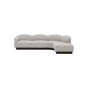 Shore Modular Sofa Configuration 6 - Upholstery Ruskin 10 Quill