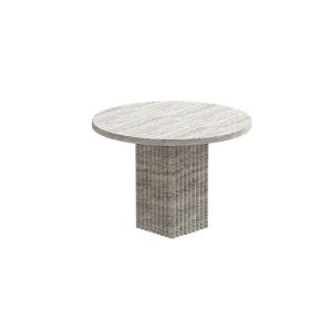 Soho Coffee Table - Silver Travertine