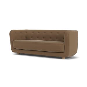 Vilhelm 221 Sofa - Natural Oak/Upholstery (Grand Mohair 1103)