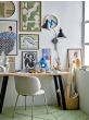 Ponte Dining Chair - Grey Polyester