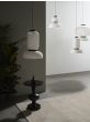 Formakami Pendant JH4 A 50 - Ivory White & Black Stained Oak