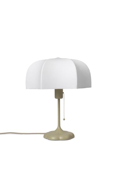 Poem Table Lamp - White/Cashmere