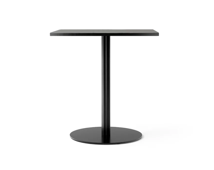 Harbour Column Dining Table 60x70 - Charcoal Linoleum