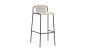 Studio Barstool 75 cm - Black Steel/Light Grey