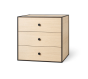Frame 49 With 3 Drawers - Oak