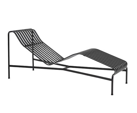 Palissade Chaise Lounge - Anthracite