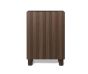 Post Storage Cabinet - Smoked Oak