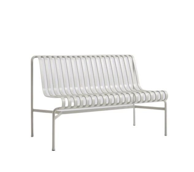 Palissade Dining Bench Without Armrest - Sky Grey