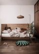 Braided Lamp Shade - Natural Disc