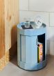 Facet Cabinet incl. feet and castors High - Eggshell