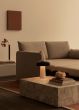 Offset Sofa Bed 3-Seater - UpholsteryAudo Boucle 02