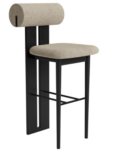 Hippo Bar Chair 75 CM / Full Upholstery / Barnum Col 24