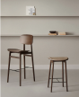 NY11 Bar Stool - Dark Smoked Oak