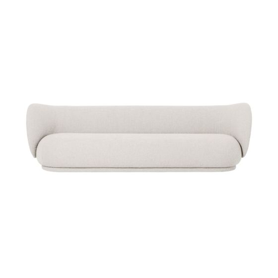 Rico Sofa 4-Seater - Boucle, Off - White