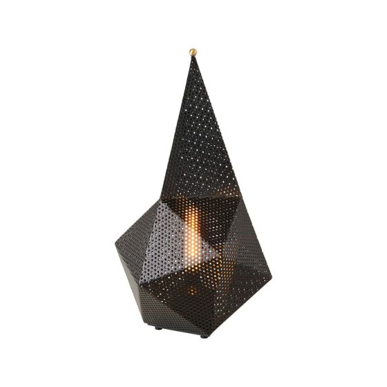 Bagdad Portable Lamp, EU - Soft Black Semi Matt