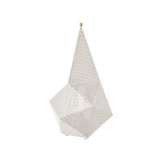 Bagdad Portable Lamp, EU - Cream White Semi Matt