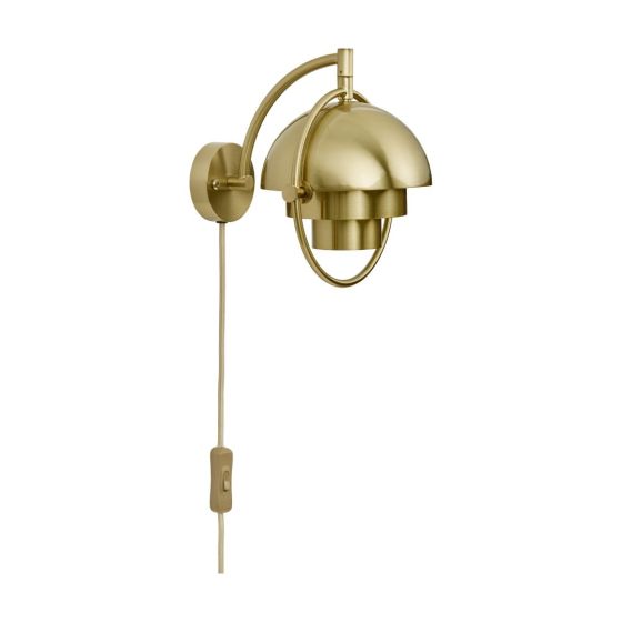 Multi-Lite Wall Lamp - Brass/Shiny Brass