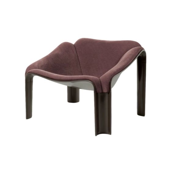 F300 Lounge Chair - Molé Base, Front Upholstery Alpaca Alto 15