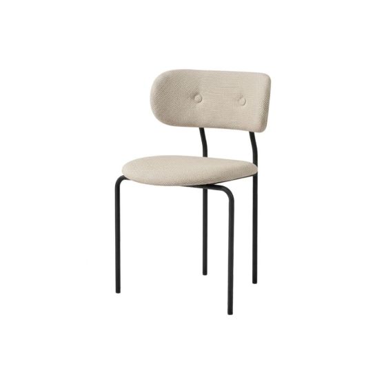 Coco Dining Chair - Black Matt Base - Full Upholstery Tempt 61169